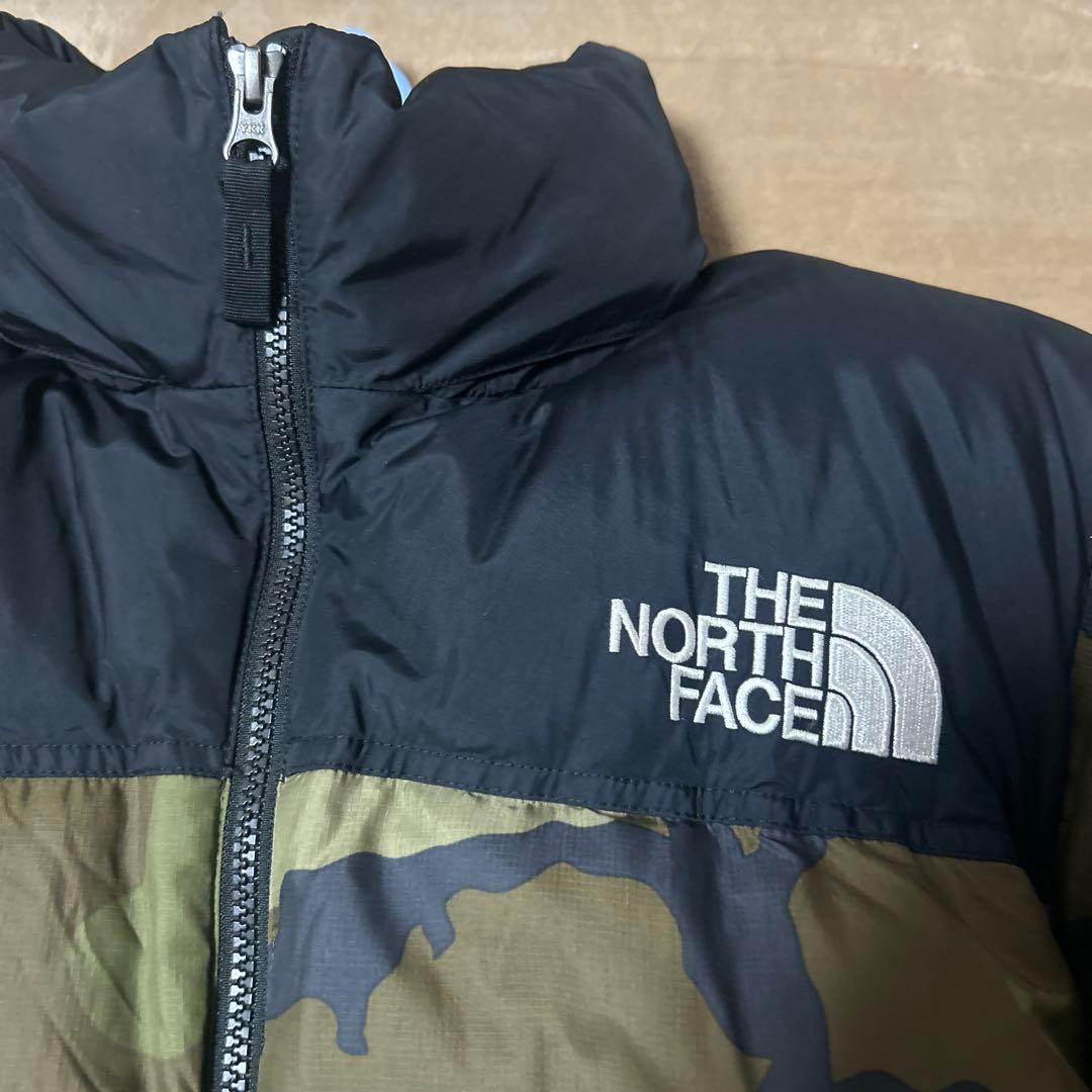 人気サイズTHE NORTH FACE カモフラージュ ヌプシダウンLサイズ