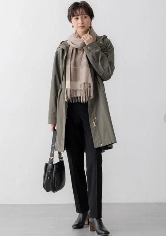 再値下げ【新品未使用】23区 S モッズコートライナー付 （カーキ）