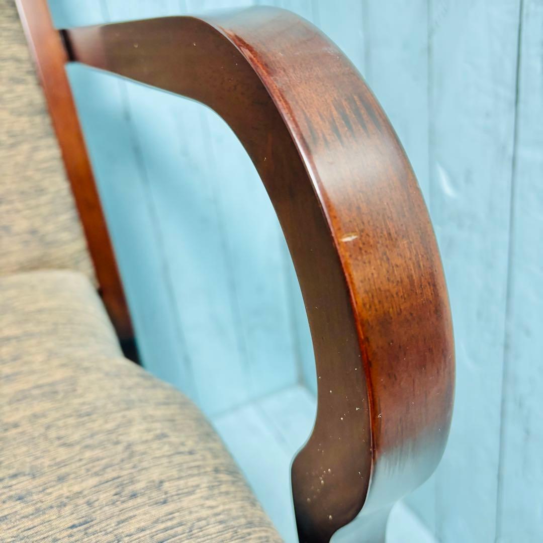 曙工芸　スタッキングチェア　二脚セット　木製　美品 ダイニングチェア　重ねる