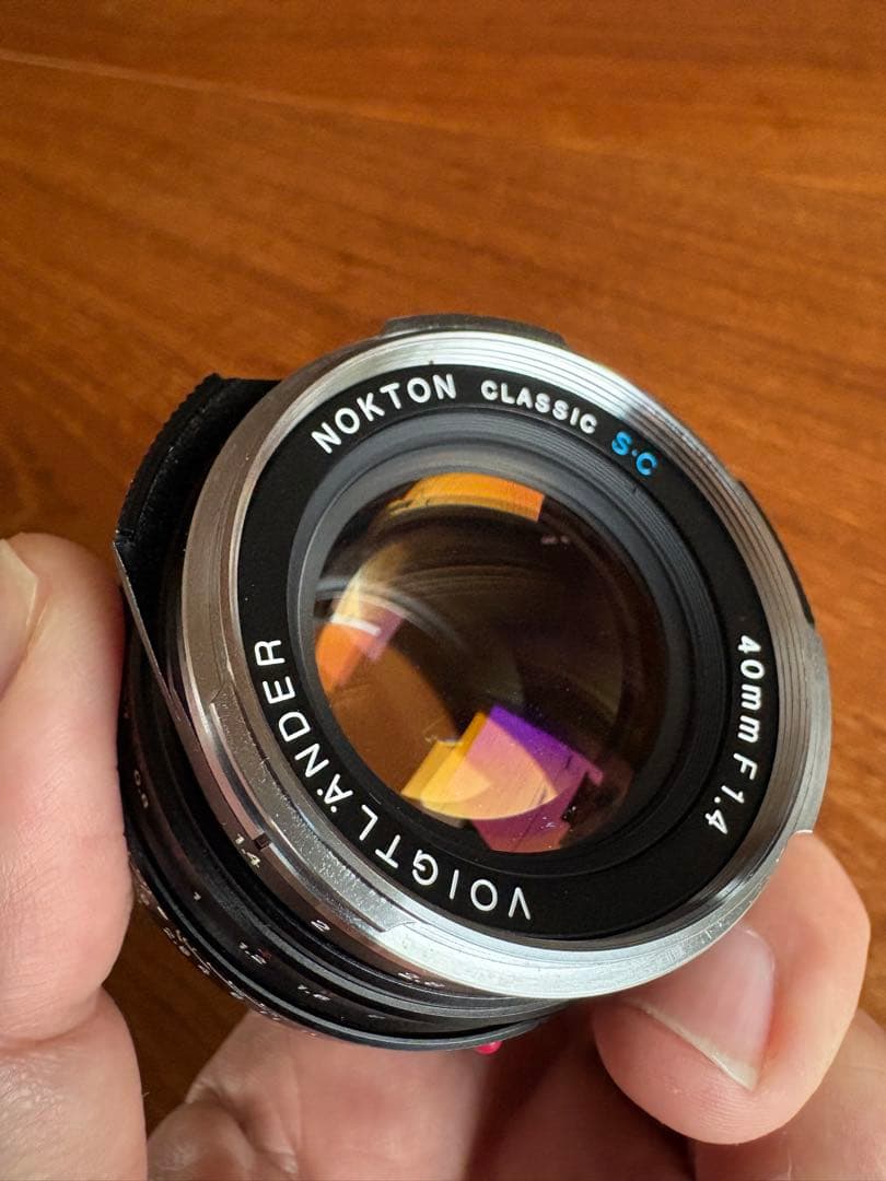 【ソニー用アダプター付】NOKTON Classic 40mm F1.4 SC