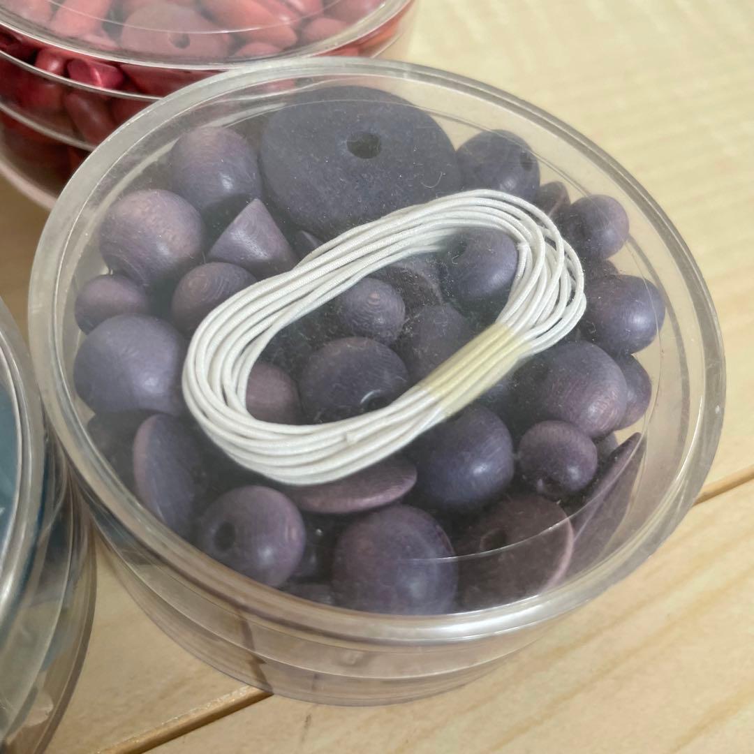 ジョバネック　ドイツ製　木製ビーズ　ウッドビーズ　ニキティキ