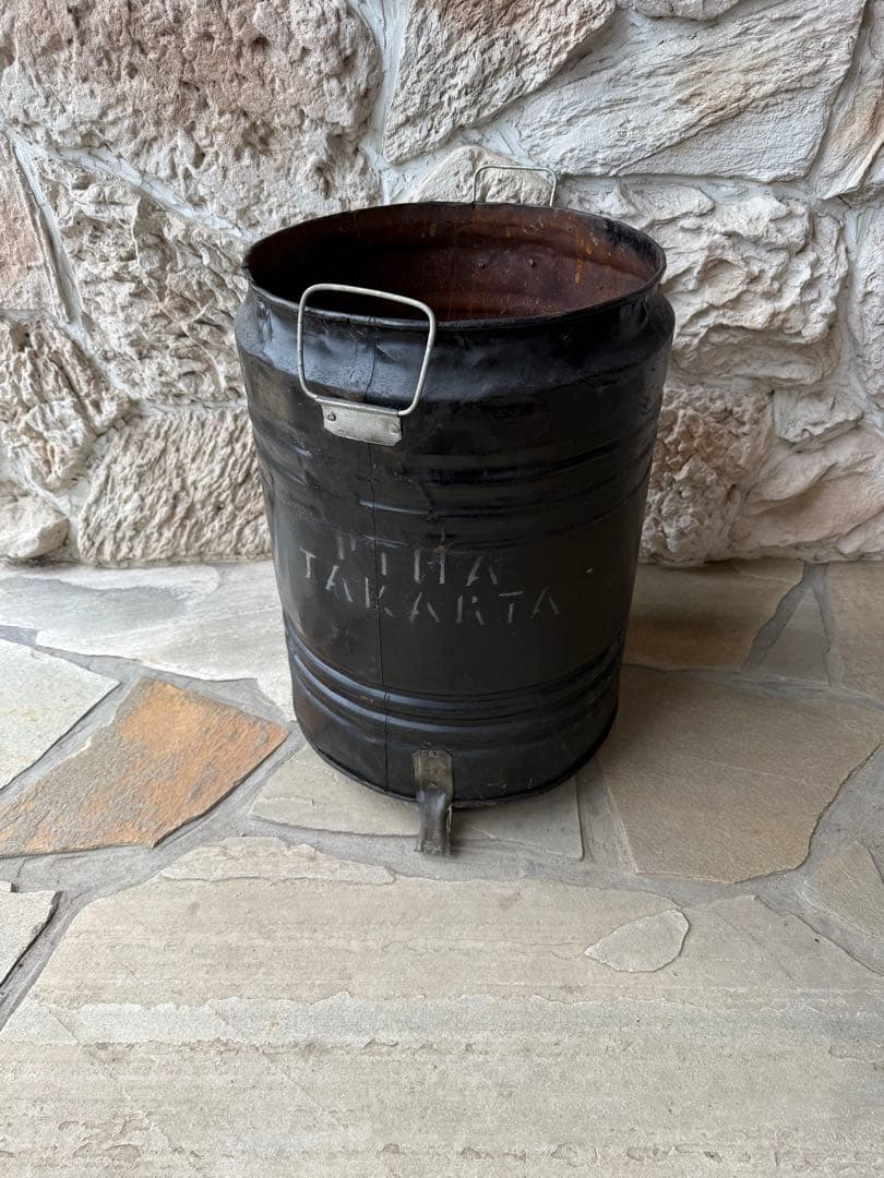 値下げ⭐︎ビンテージ　ペール缶　インダストリアル