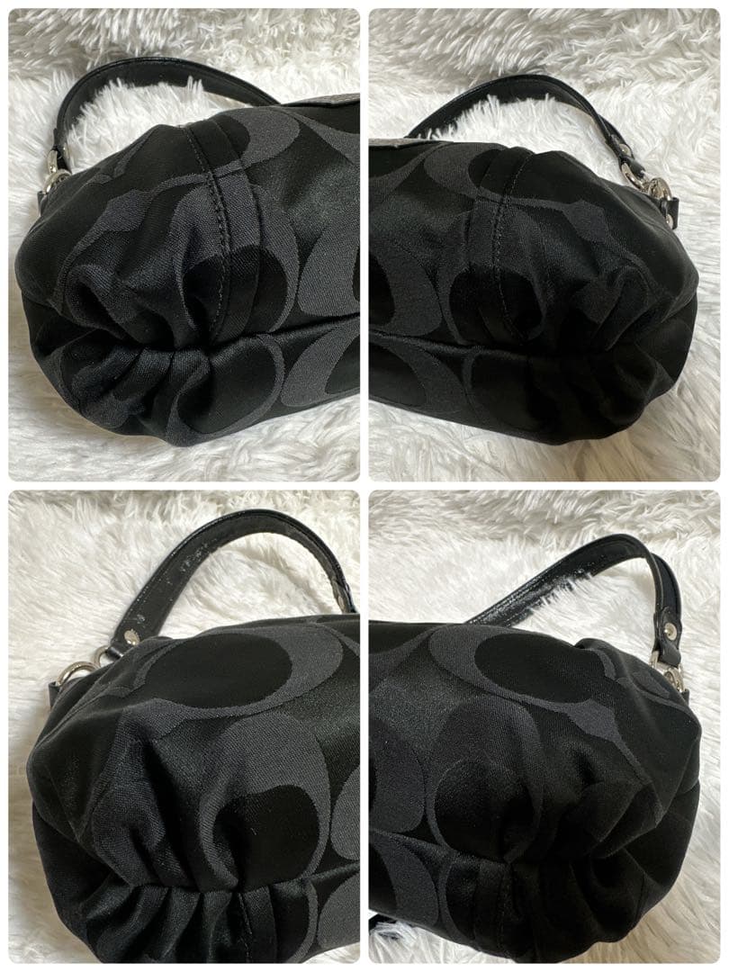 COACH コーチ　ポピー　黒　ワンショルダーバッグ ハンドバッグ　y2k