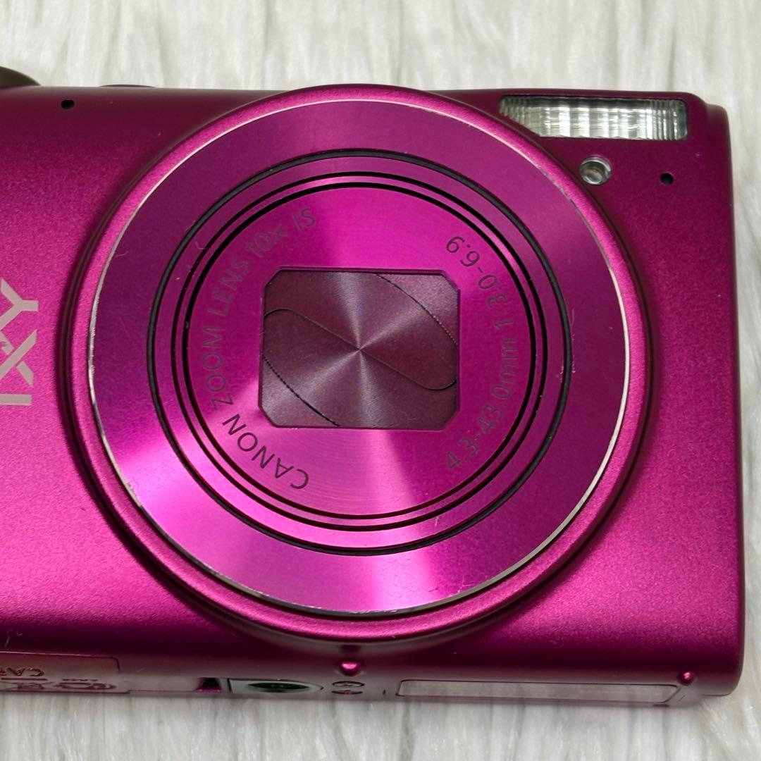 Canon カメラ　IXY 620F PC2013 パープル コンデジ　動作品