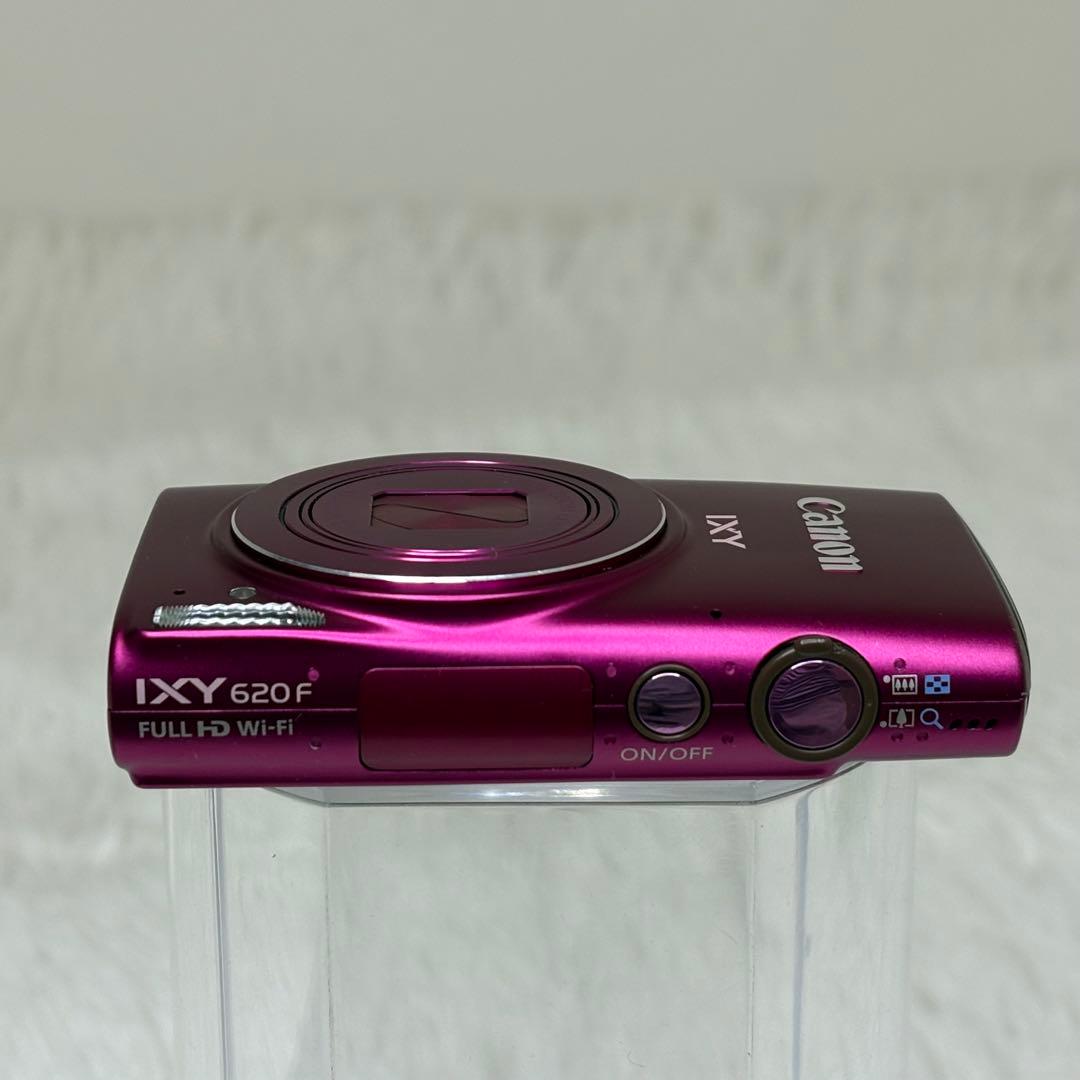 Canon カメラ　IXY 620F PC2013 パープル コンデジ　動作品