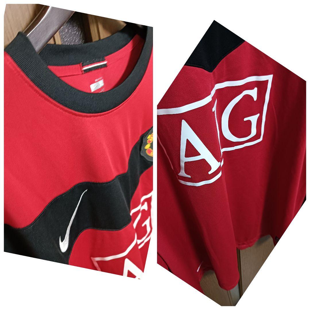 ナイキ マンチェスター・ユナイテッド 長袖ユニフォーム 09/10ホーム 正規品