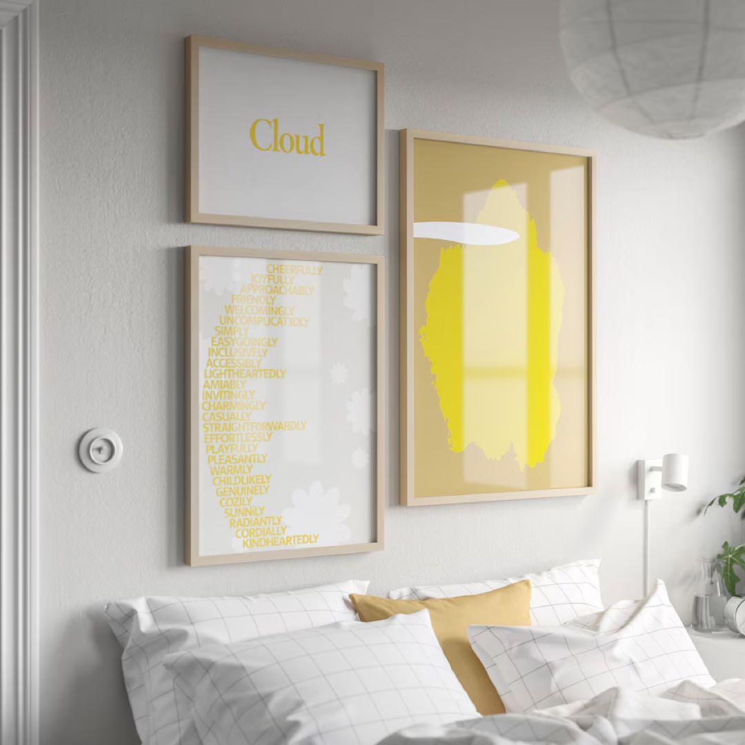 【フレーム付】THE POSTER CLUB Green Ocean 50×70