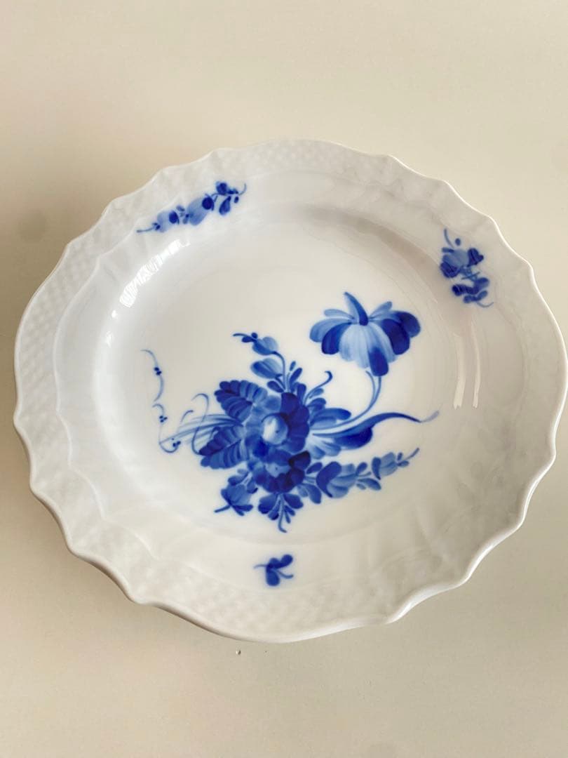 ロイヤルコペンハーゲン ブルーフラワー カーブ プレート 5枚 17.5cm