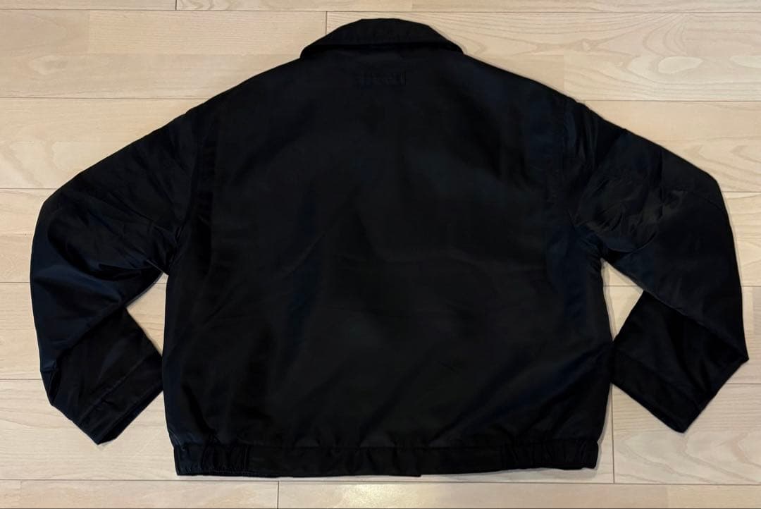 STUSSY 25FW新作PILE LINED ZIP JACKET黒M極美品