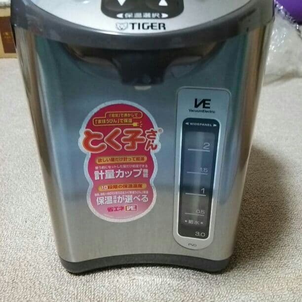 TIGER とく子さん湯沸かし保温ポット