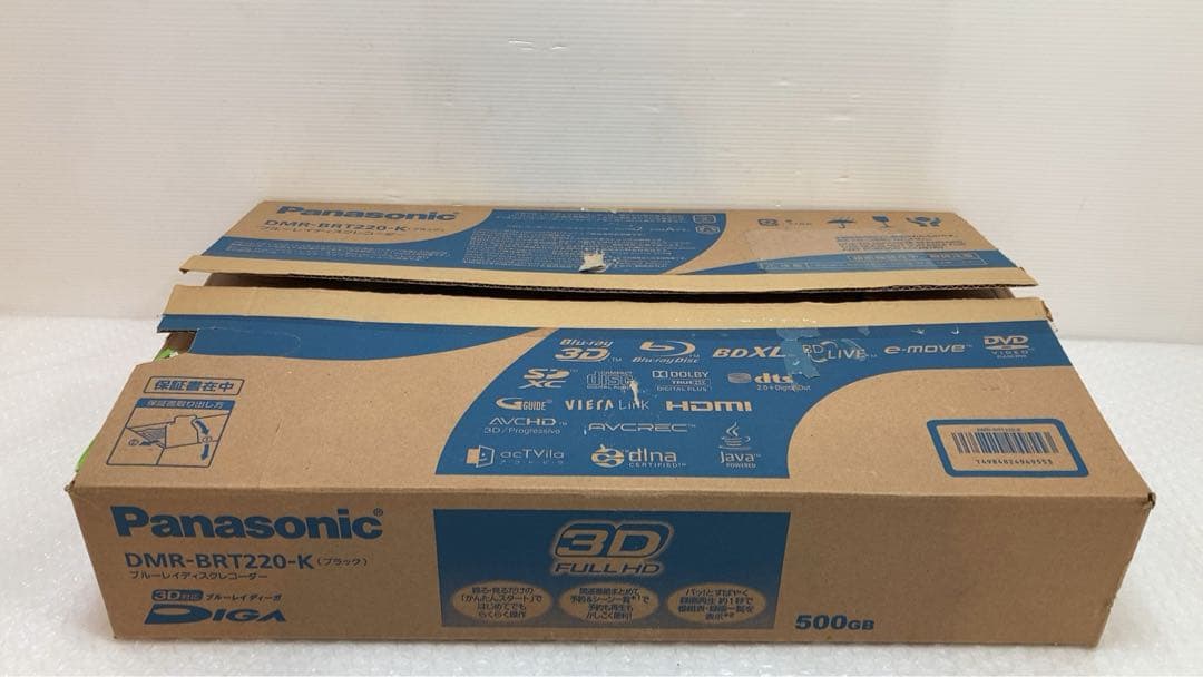 Panasonic ブルーレイディスクレコーダー　DMR-BRT220