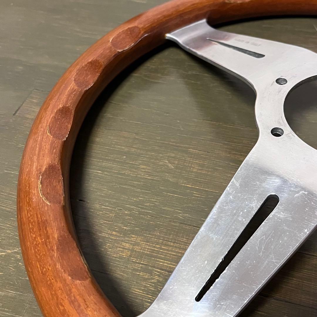 希少 ナルディ クラシック　Φ32.5 ウッドステアリングホイール 3スポーク