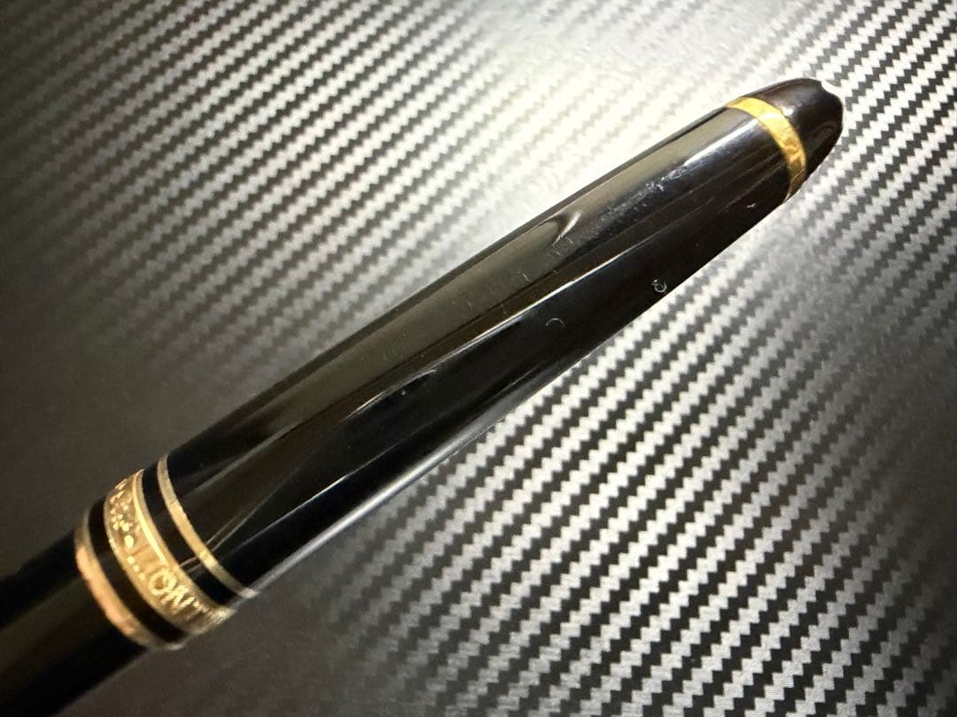 美品 Mont Blanc マイスターシュテュック 164 ボールペン ブラック