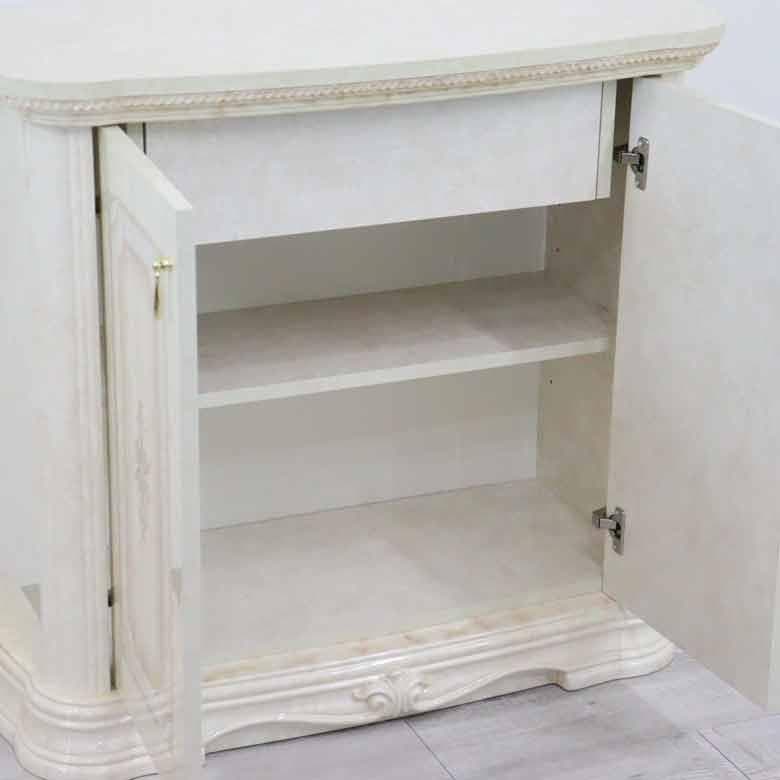 サルタレッリ アマルフィ オープン キャビネット アイボリー イタリア