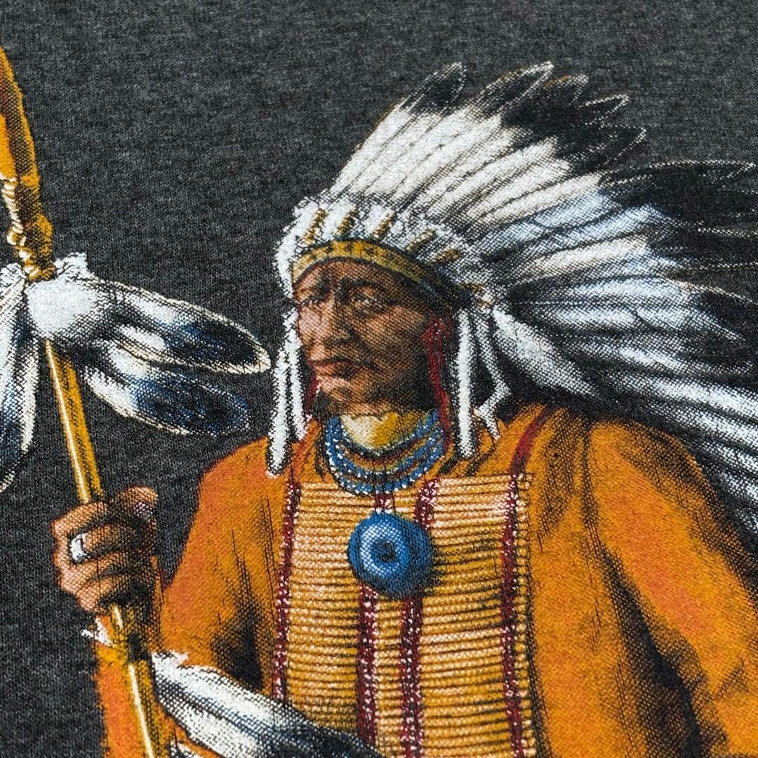 80's 90's インディアン モーターサイクル Tシャツ L ハーレー