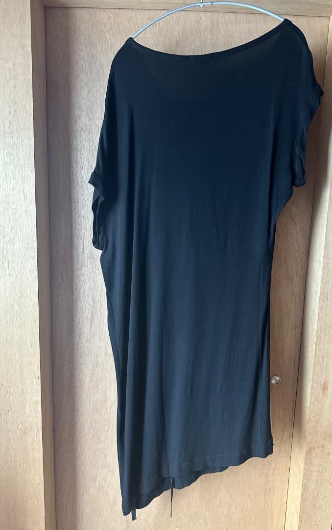 ANN DEMEULEMEESTER ブラックワンピース 38