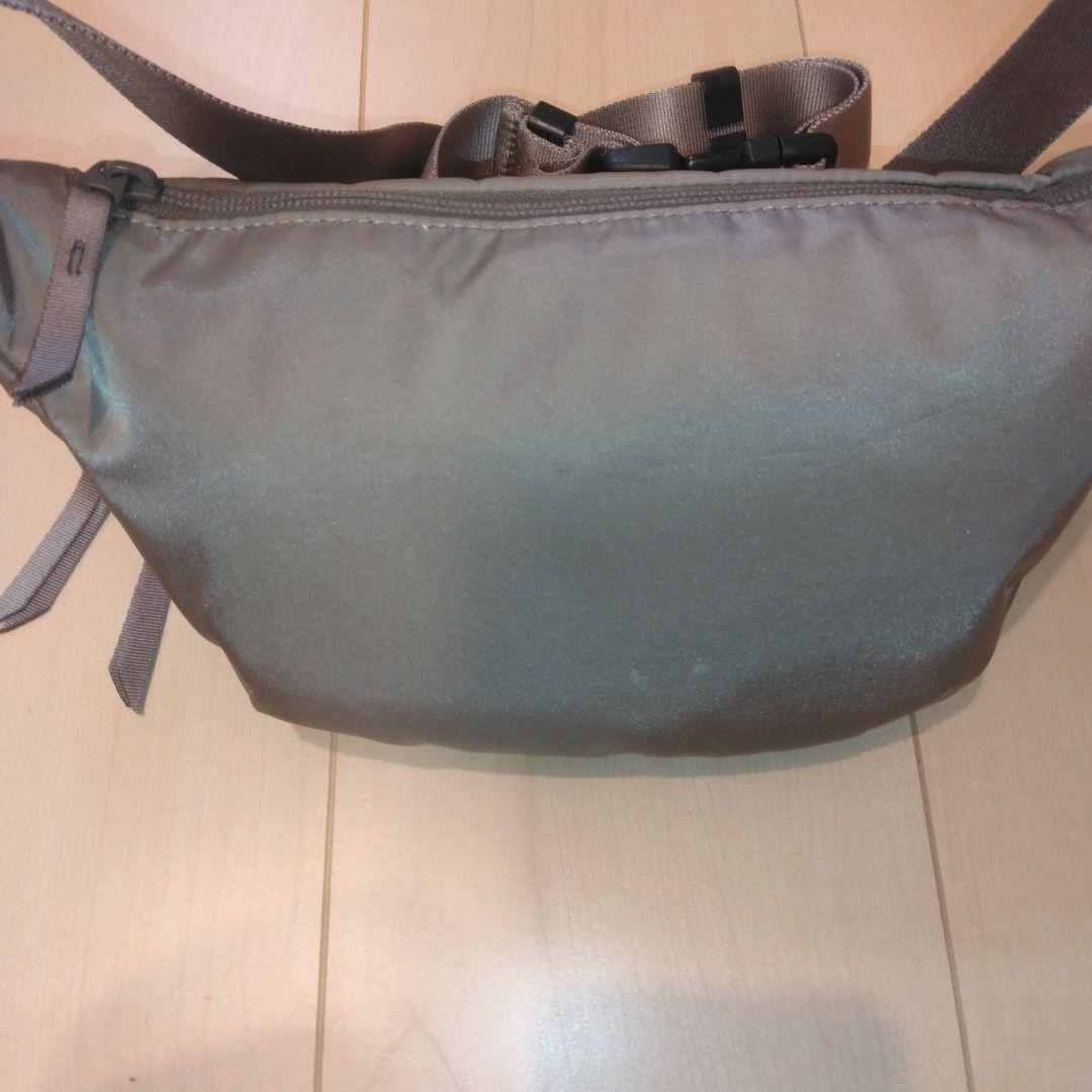 美品　porter girl ウエストバッグ　ボディバッグ　カーキグレー