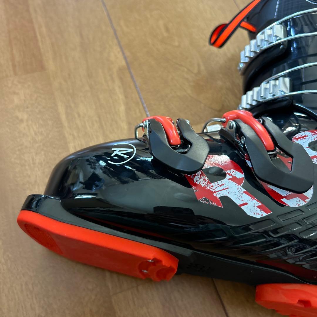 ROSSIGNOL 子ども用スキーブーツ 275mm 黒/オレンジ 23.5
