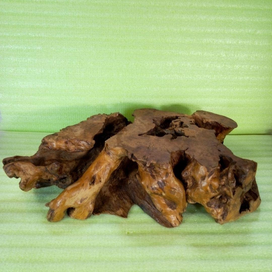 木製　花台　花瓶台　装飾台　飾り台　置物　無骨デザイン　芸術品　美術品　瘤花台？