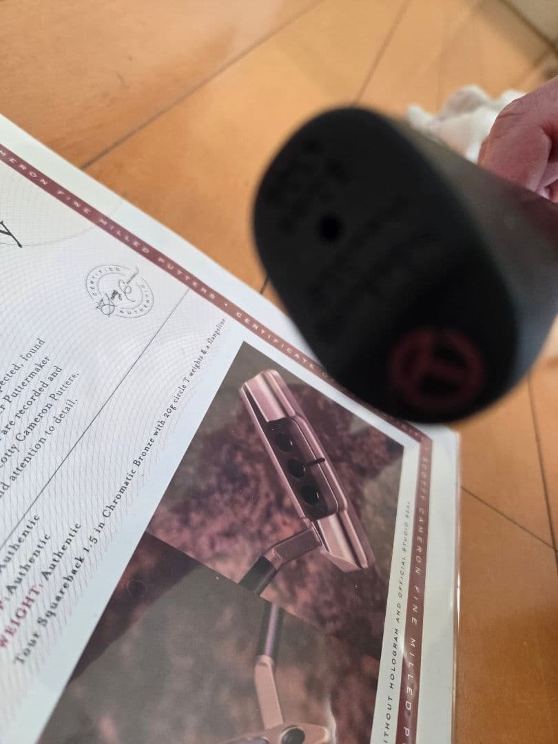 未着用　キャメロンサークルTパター