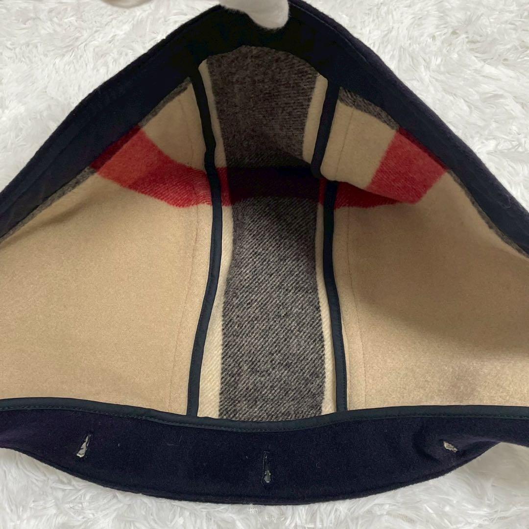 タグ付き XLサイズ バーバリーロンドン ダッフルコート トグル ノバチェック