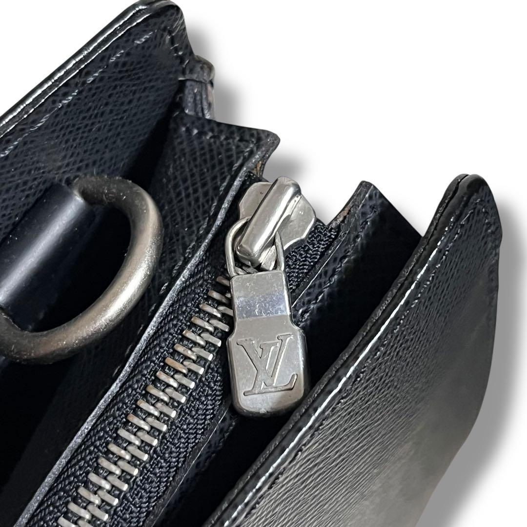 極美品 ルイヴィトン M30052 タイガ ポルトドキュマン ロザン ビジネス