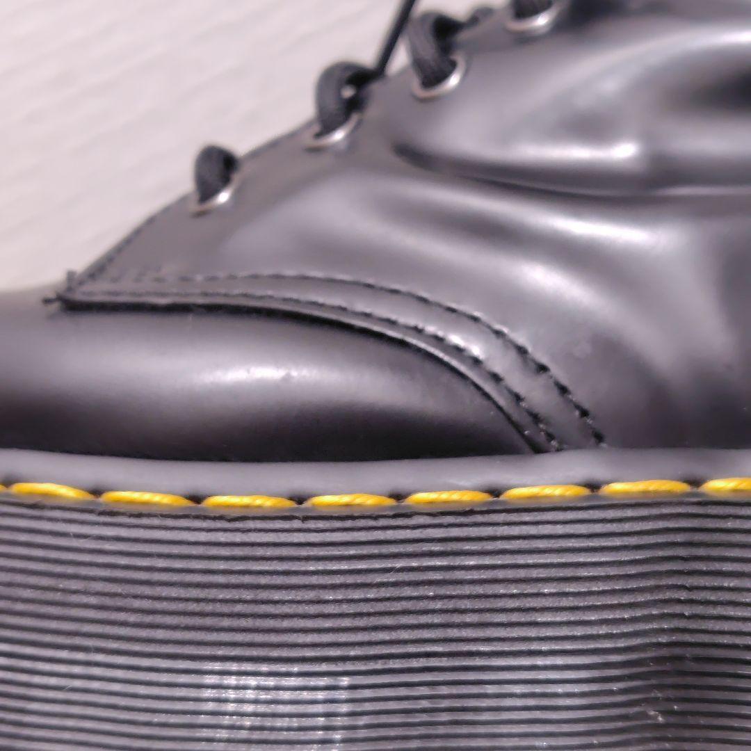 美品☆Dr.Martens JADON レザー 厚底 ダブルソール サイドジップ
