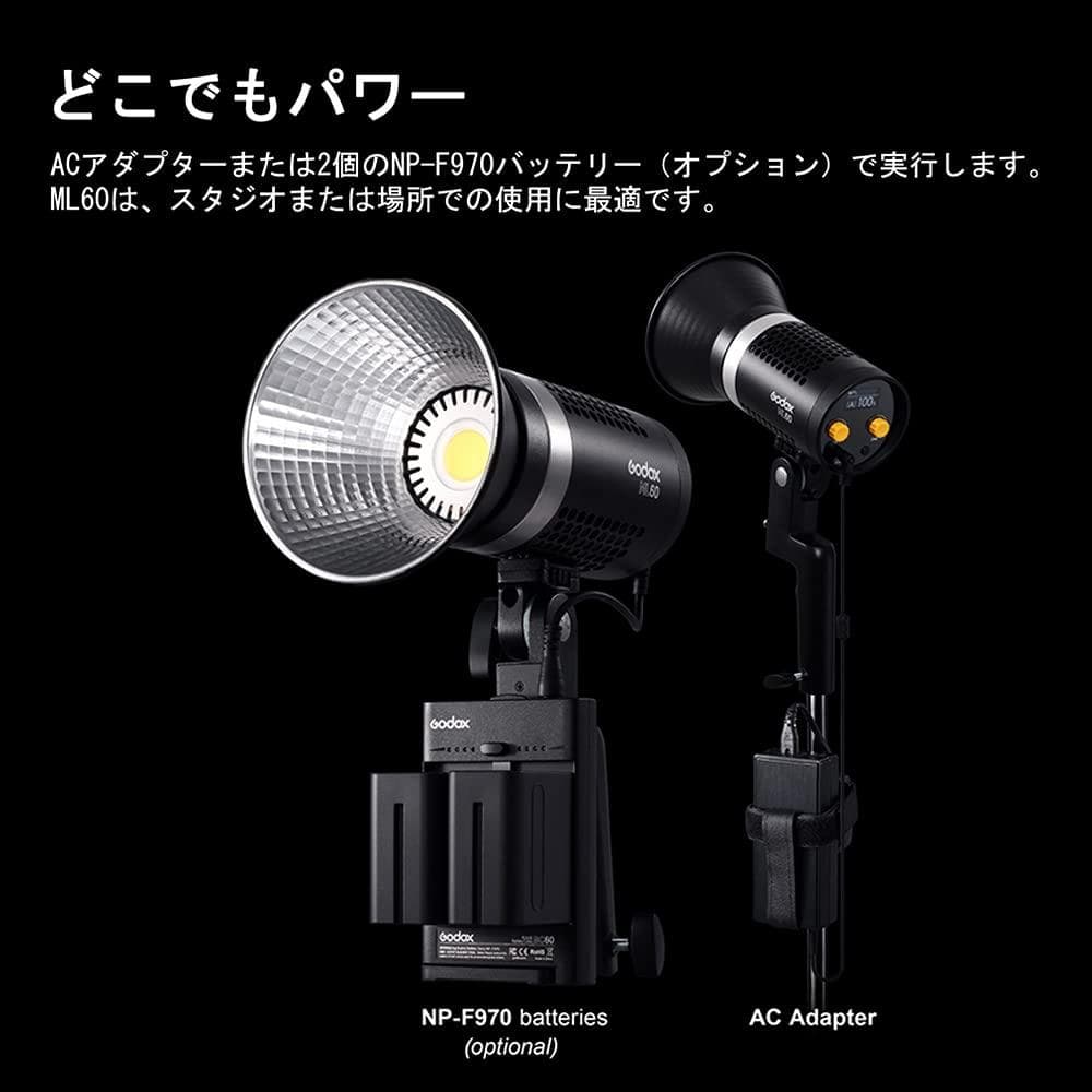 手持ち式 LEDビデオライト