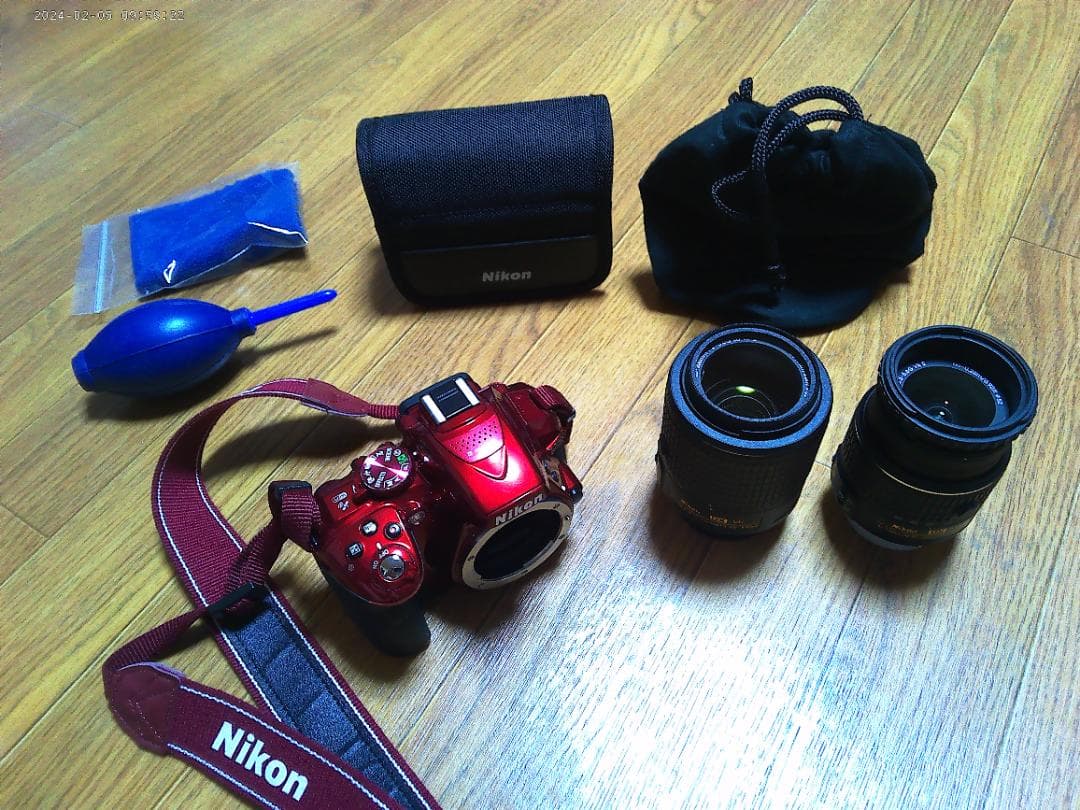 Nikon D5300 一眼レフ ダブルズームキット ショット数 120 回 ‼