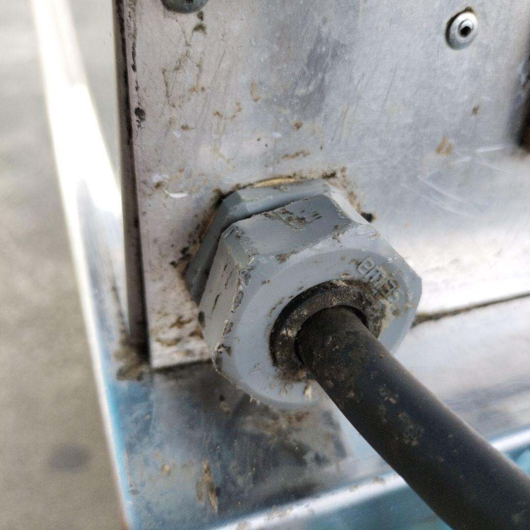 【お値引き！】ベビーカステラ焼き機　アクリルケース　セット　　中古品　ジャンク品