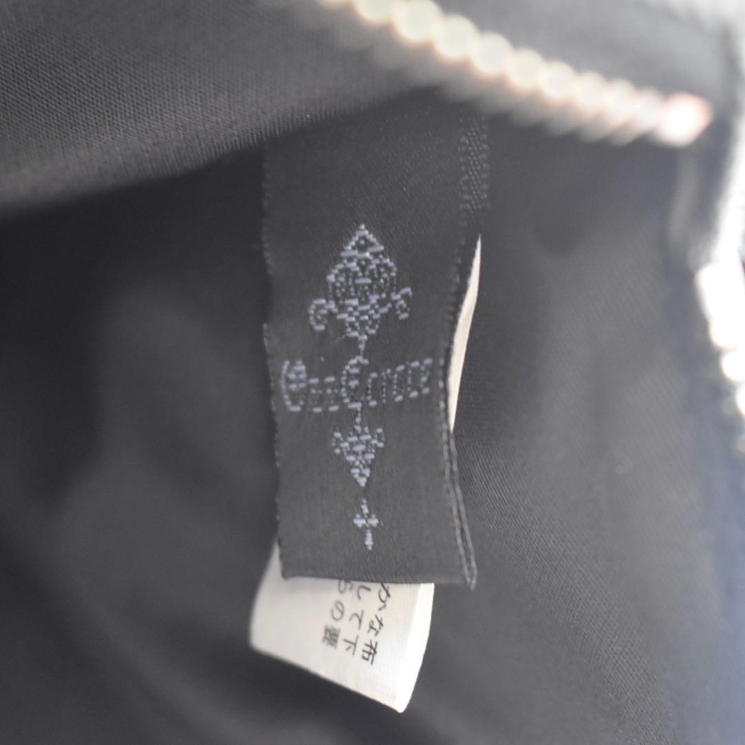 OzzCroceゴシック 和ゴス ドラゴン刺繍 コルセットレース ウエストバッグ