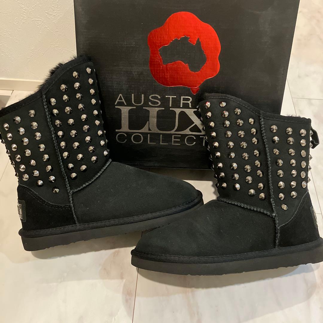 【新品箱付き】オーストラリア ラックスコレクティブ スタッズムートンブーツ24