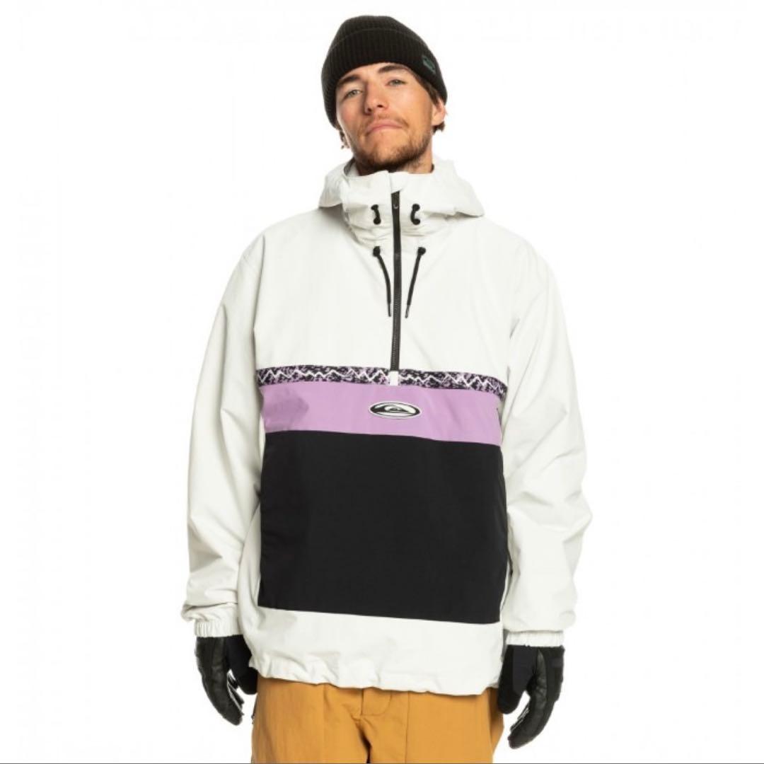 QUIKSILVER スノボ　ウェア　Mサイズ　2024年　クイックシルバー　白