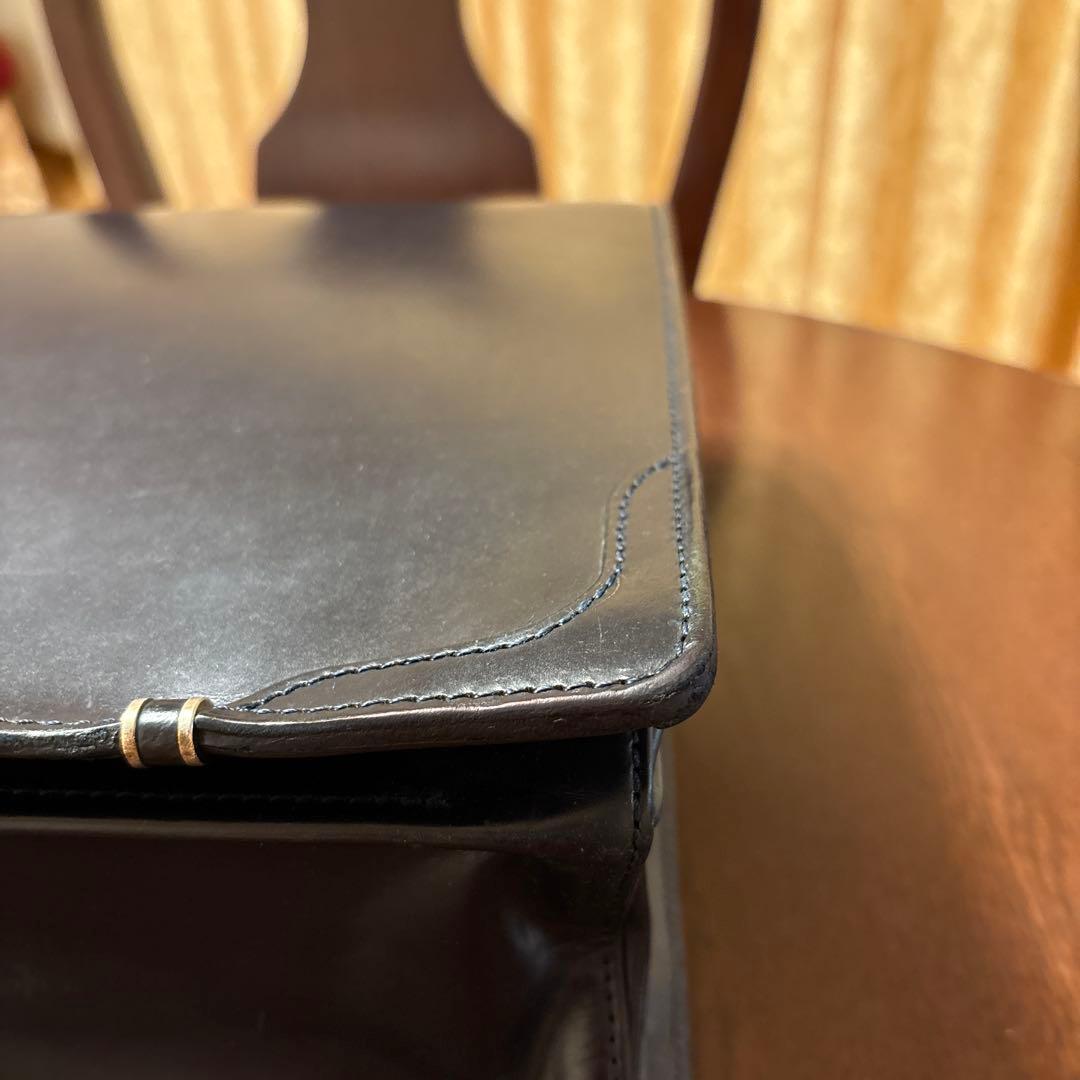 クリスマスセール‼️ココマイスター ダレスバッグ ブライドルレザー ネイビー