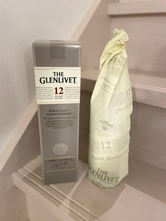 グレンリベッド 旧ボトル箱付 The Glenlivet 12年
