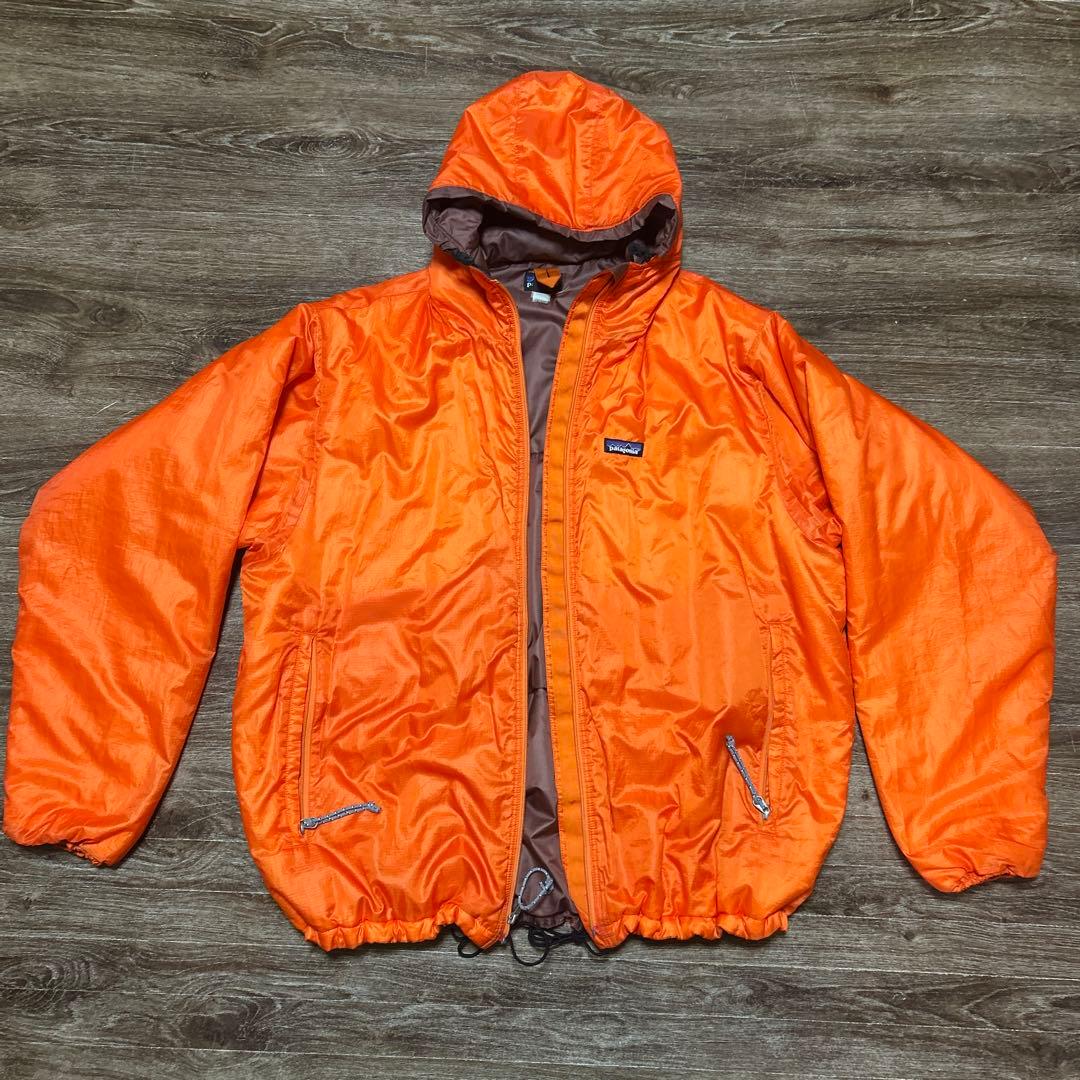 四*ト様 パフボールセーター　パタゴニア　オレンジ　Lサイズ