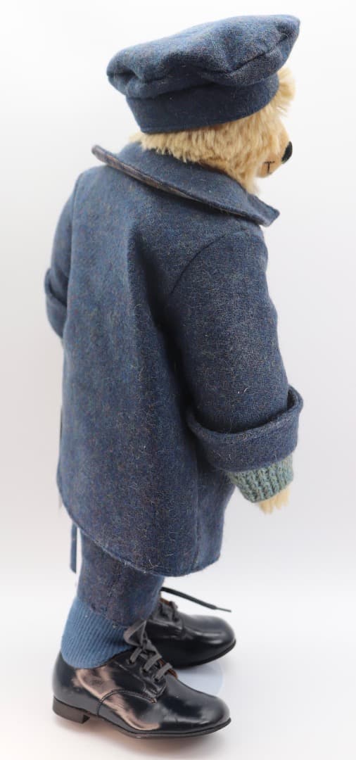 アーティストベア STAR ジョー・グリノ作 青いウールコートのぬいぐるみ
