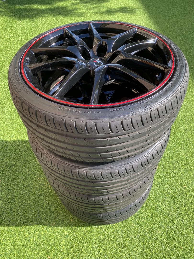 純正19インチアルミホイールセット GRX130 マークX G