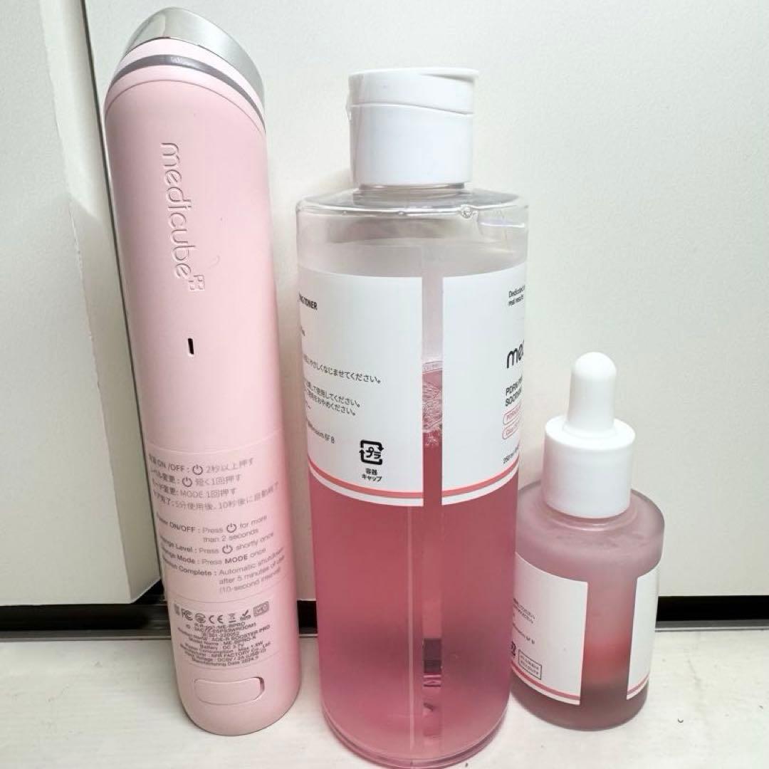 ☆メディキューブ 美顔器 AGE-Rブースタープロ ピンク☆