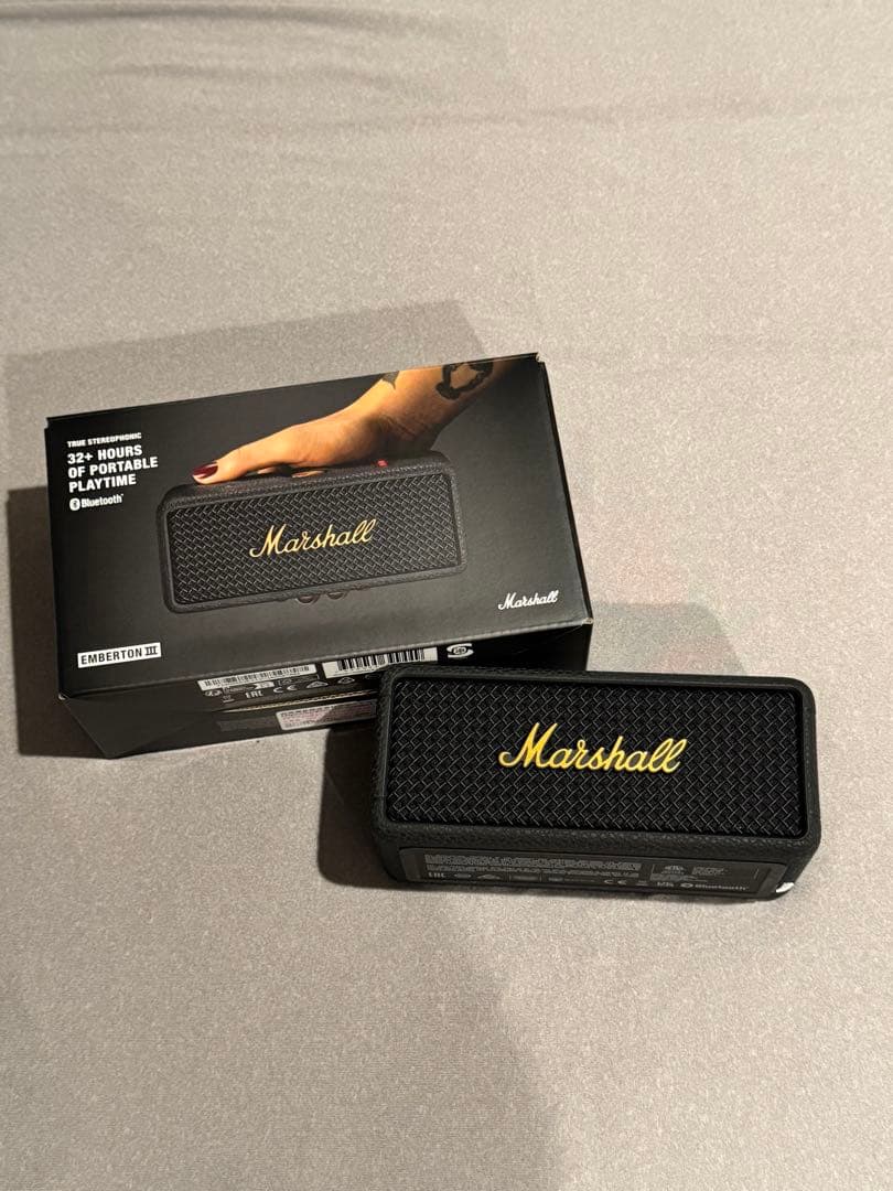 Marshall Bluetoothスピーカー Emberton3 ブラック