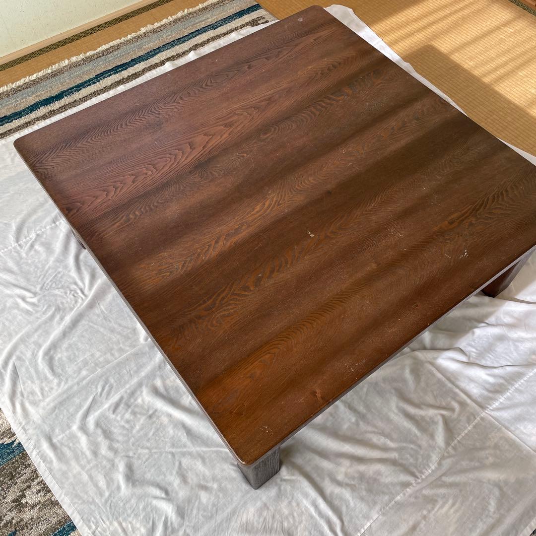 タモ材のローテーブル（値下げ）