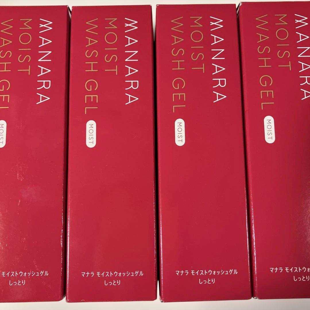 MANARA 洗顔料モイストウォッシュゲル　しっとり 120ml 4本