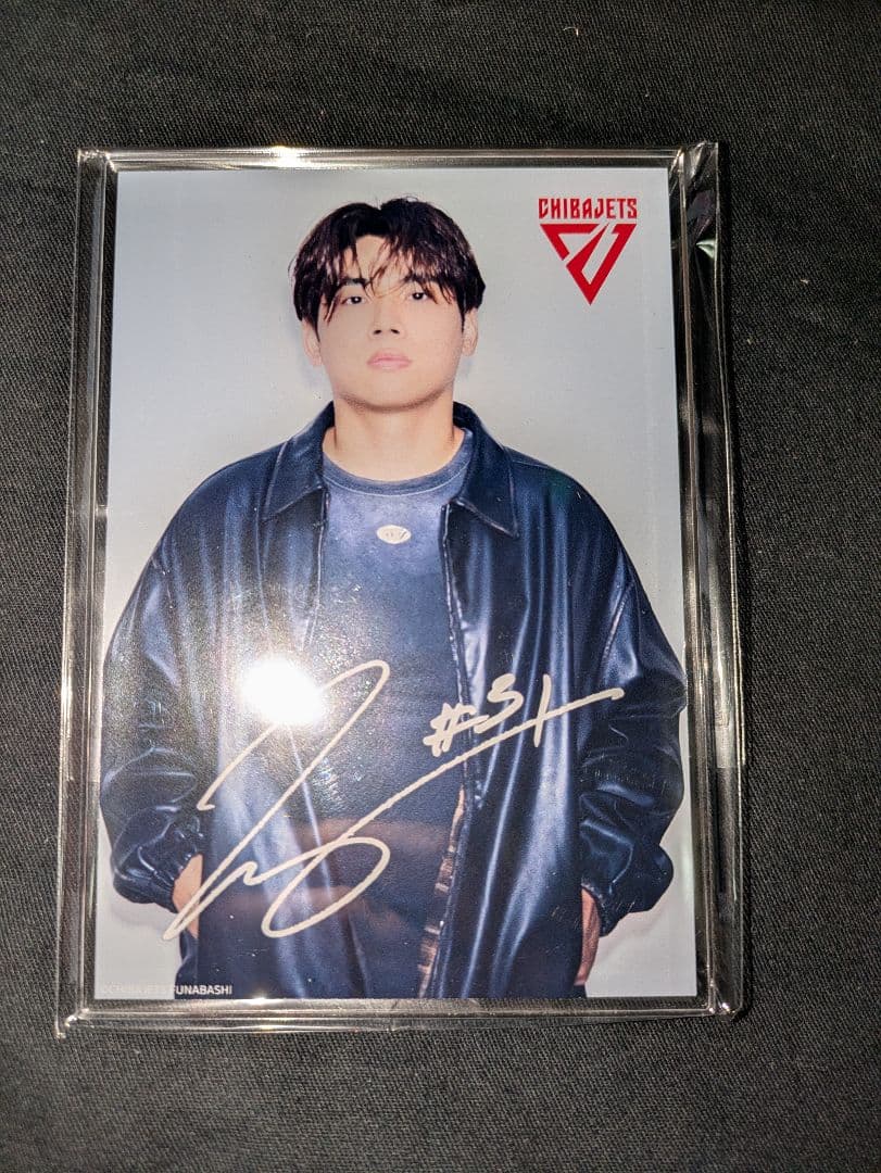 原修太　ar × 千葉ジェッツ　RAFFLEくじ　サイン入りアクリルパネル