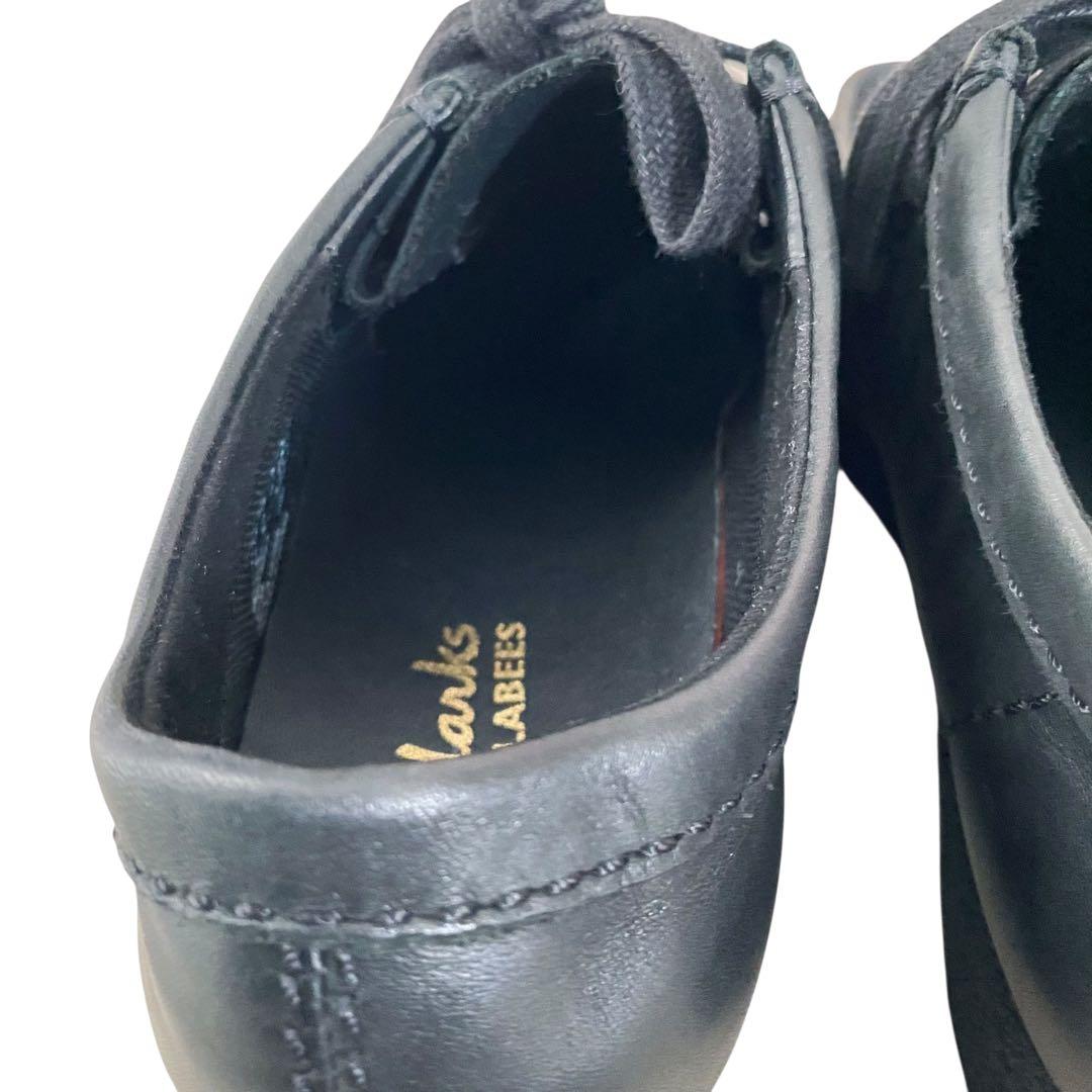 clarks クラークス【極美品】ワラビーウォータープルーフ ブラックレザー