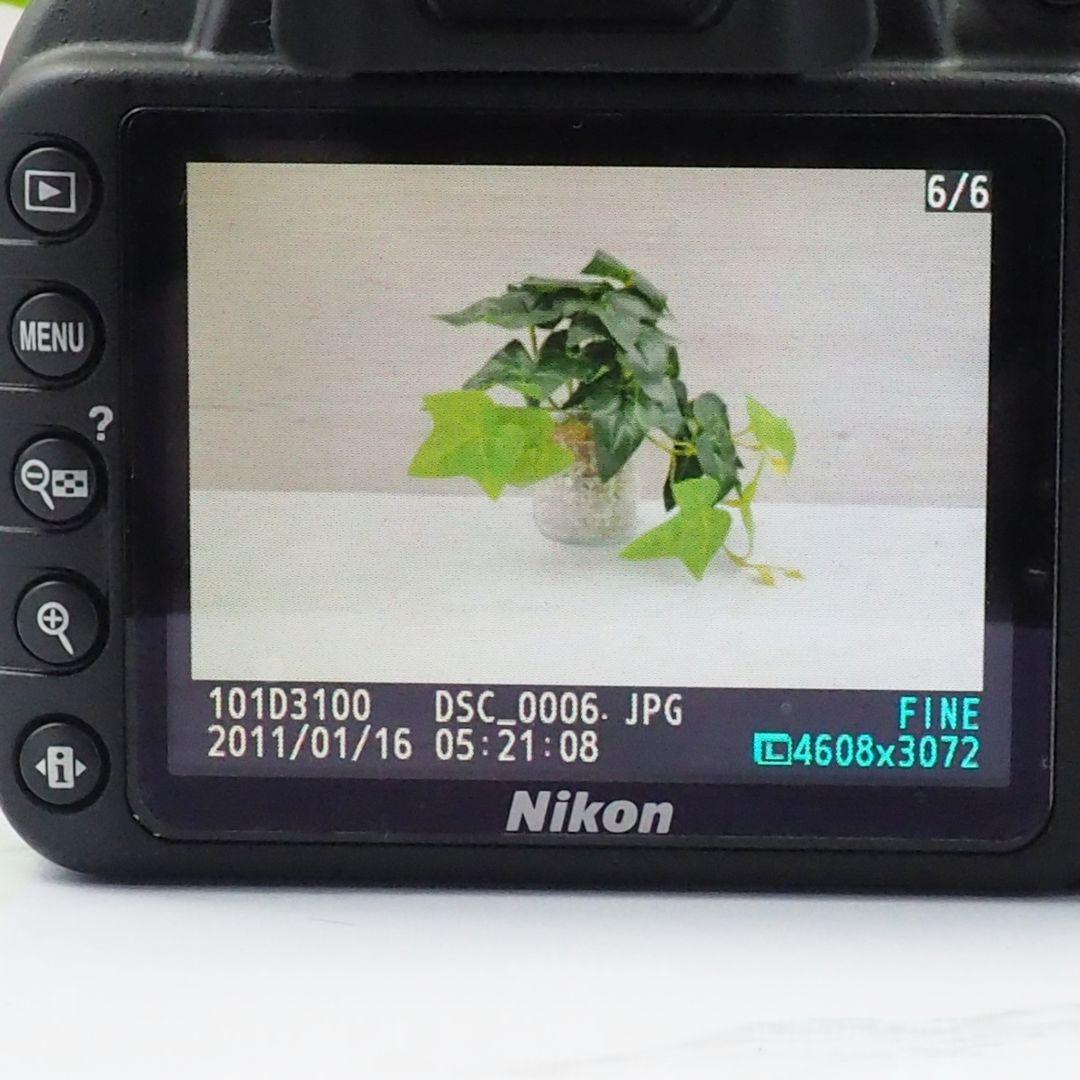 ⭐️ショット数119回⭐️Nikon D3100 ダブルズーム 初心者向け 美品