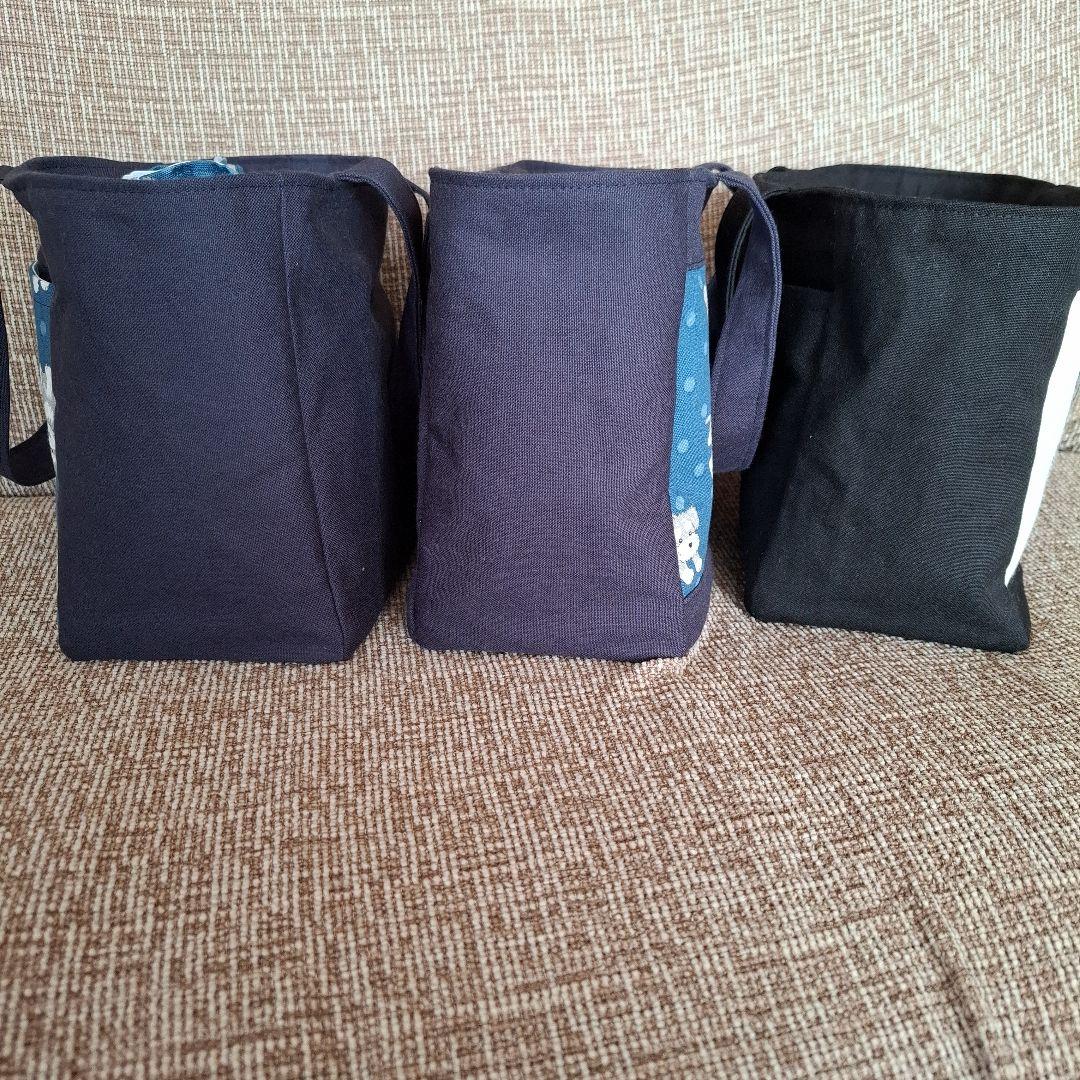 トイプードル刺繍入りトートバッグ 他　ハンドメイド