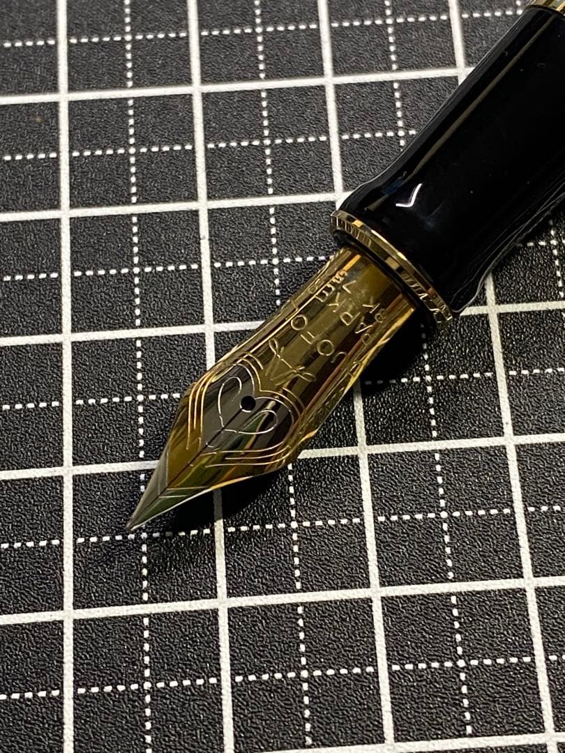 筆記具 PARKER Duofold Centennial Pearl&Black