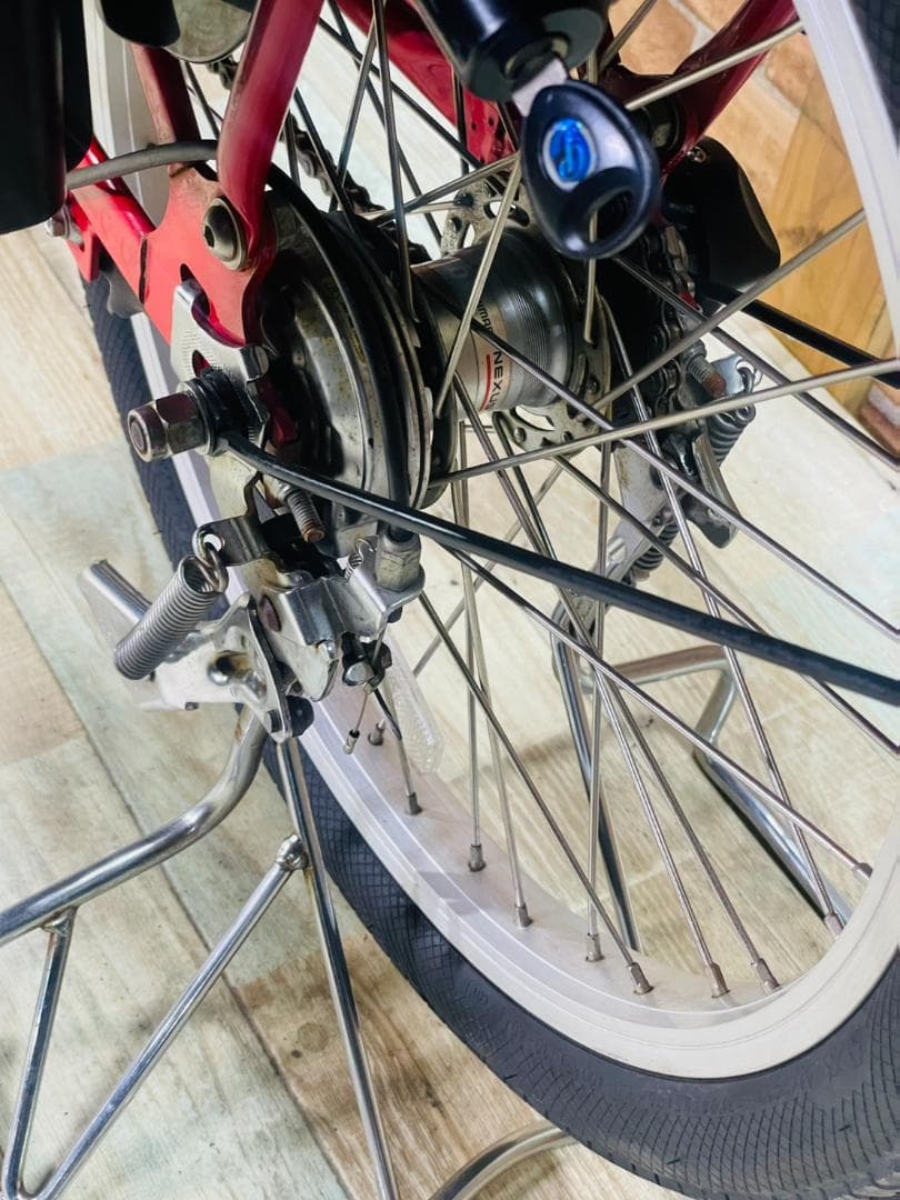 特価 レッド系 パナソニック 子供乗せ電動アシスト自転車 H3342