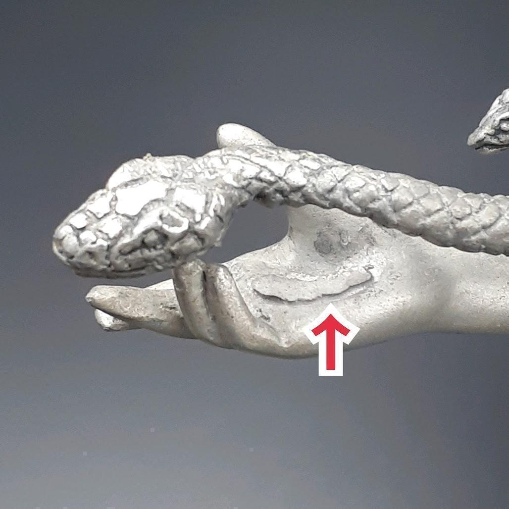 日本唯一の出品！ 女神 メデューサ ギリシャ神話 フィギュリン フィギュア 人形