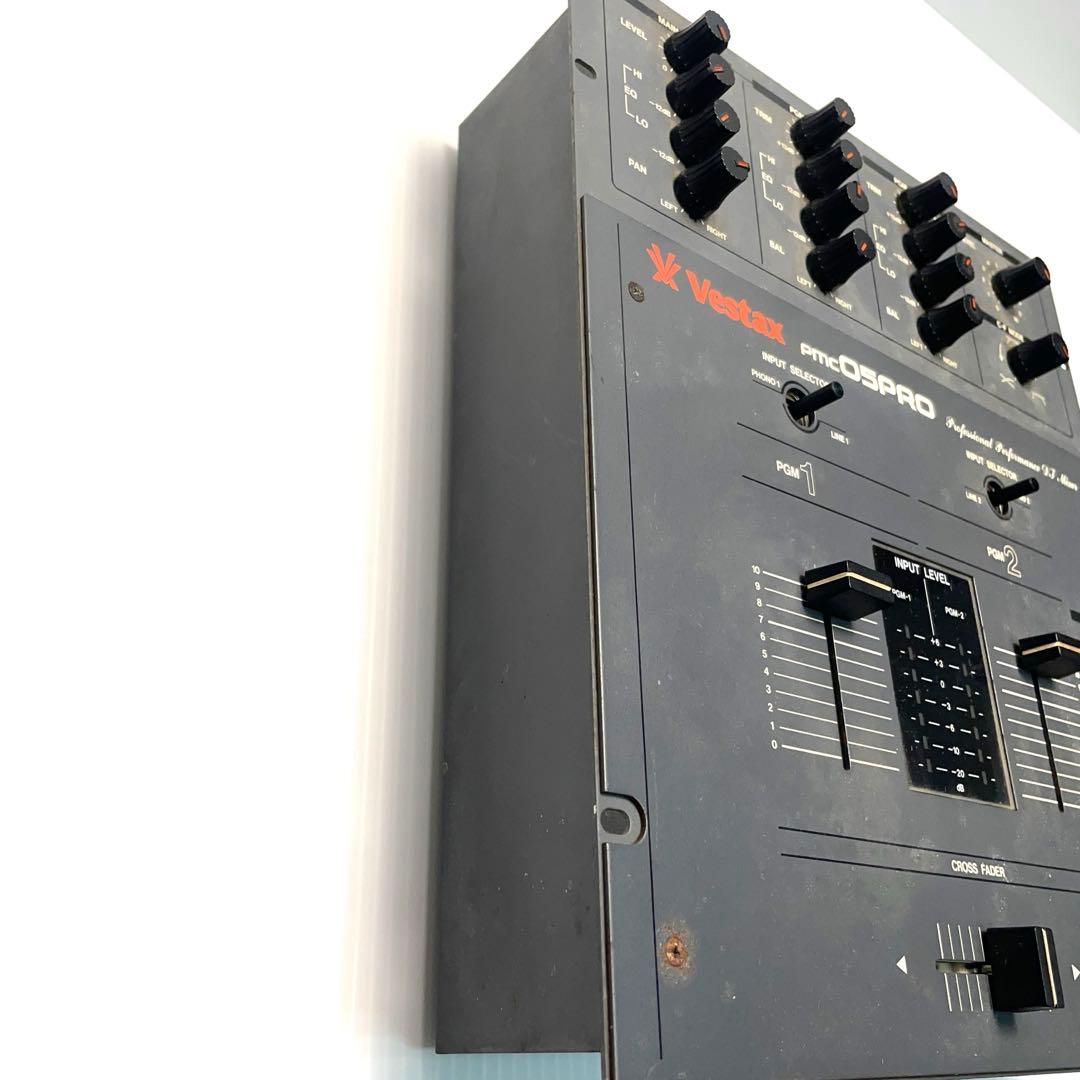 Vestax pmc05PRO 通電確認済みベスタクスDJミキサーDJmixer